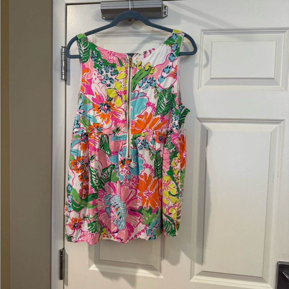 Lilly Pulitzer Floral Tank - Picture 3 of 3